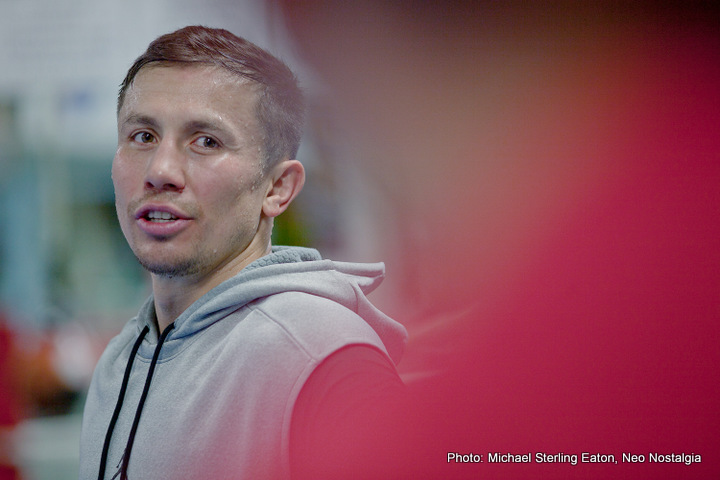 Gennady Golovkin Training Camp Photos