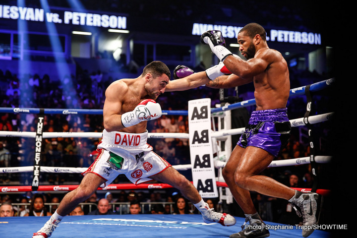 Results: Lamont Peterson defeats David Avanesyan