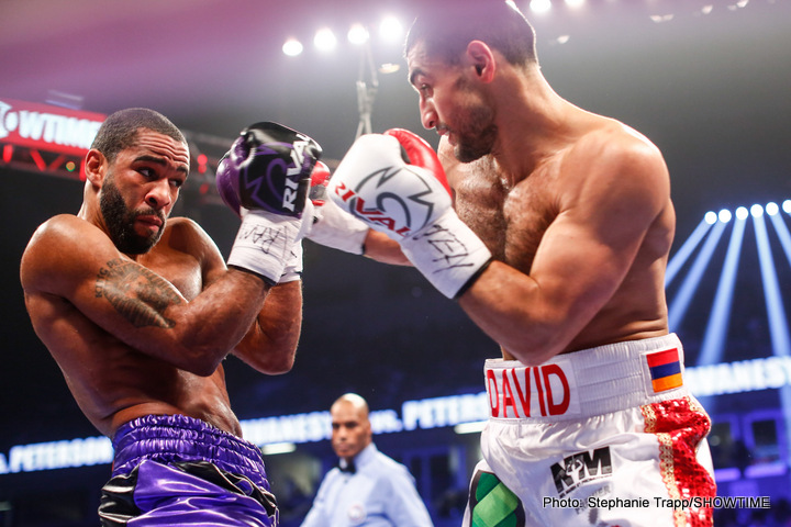 Results: Lamont Peterson defeats David Avanesyan