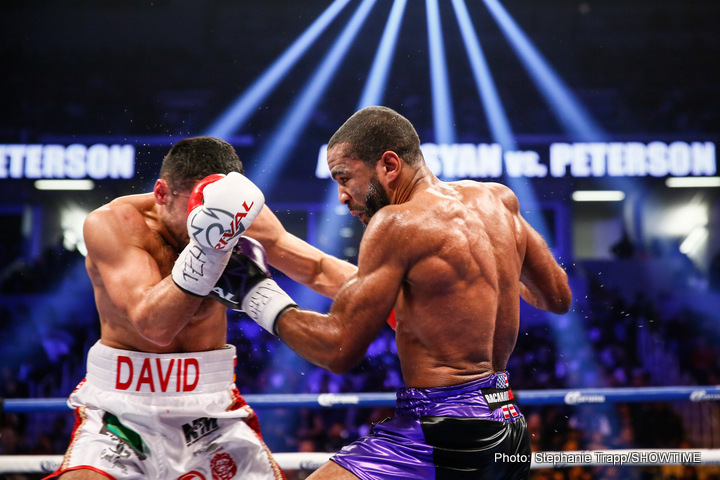 Results: Lamont Peterson defeats David Avanesyan
