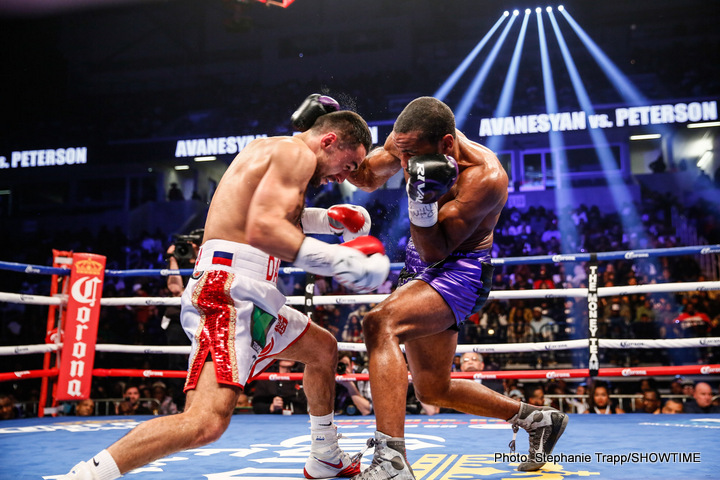 Results: Lamont Peterson defeats David Avanesyan