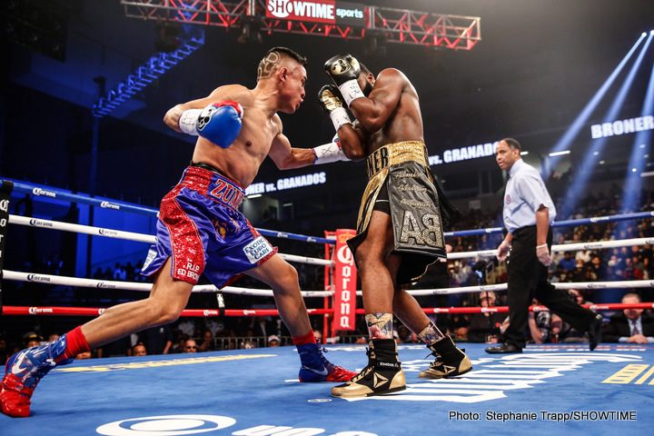 Results: Adrien Broner beats Adrian Granados