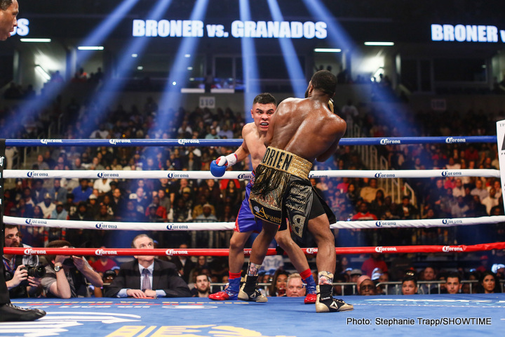 Results: Adrien Broner beats Adrian Granados