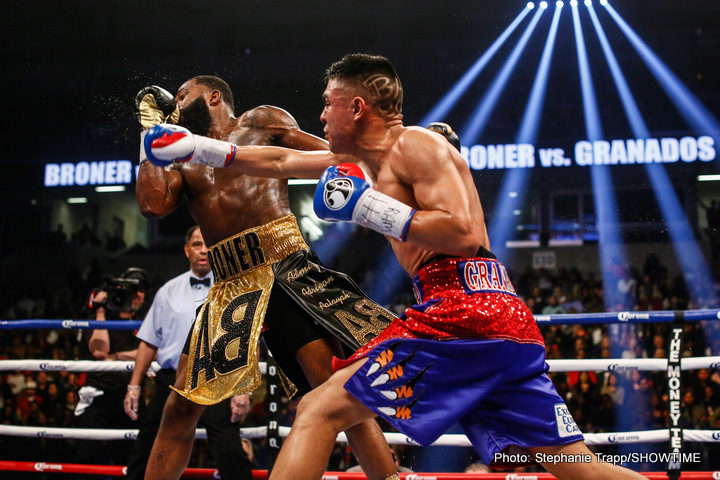 Results: Adrien Broner beats Adrian Granados