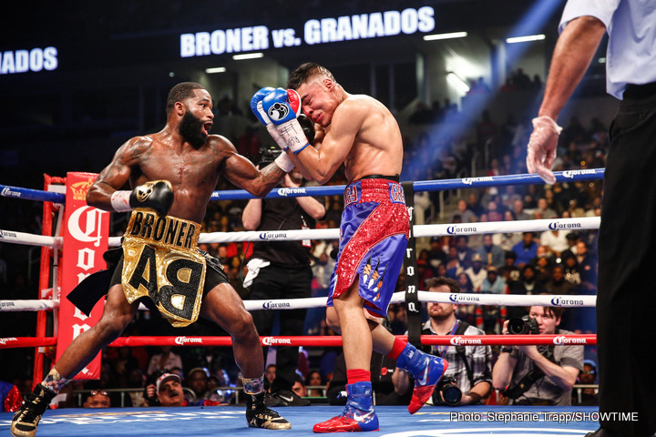 Results: Adrien Broner beats Adrian Granados