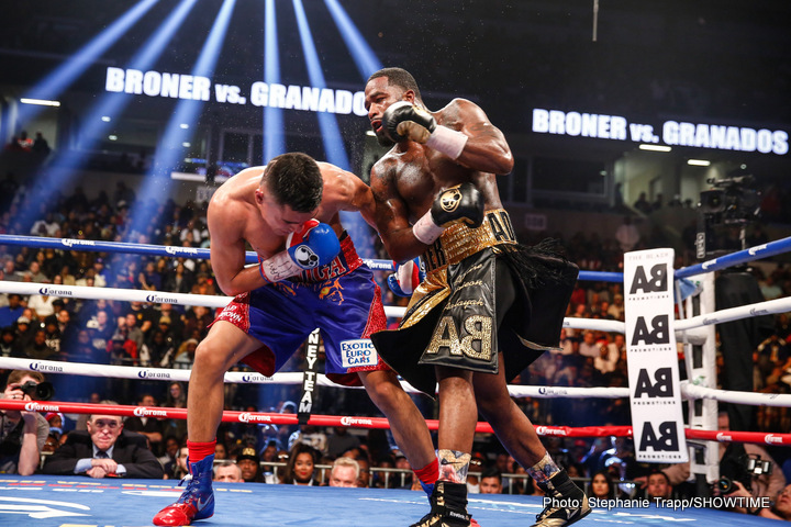 Results: Adrien Broner beats Adrian Granados