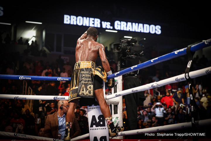 Results: Adrien Broner beats Adrian Granados