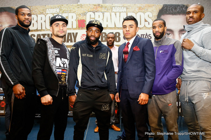 Adrien Broner vs Granados Live On BoxNation