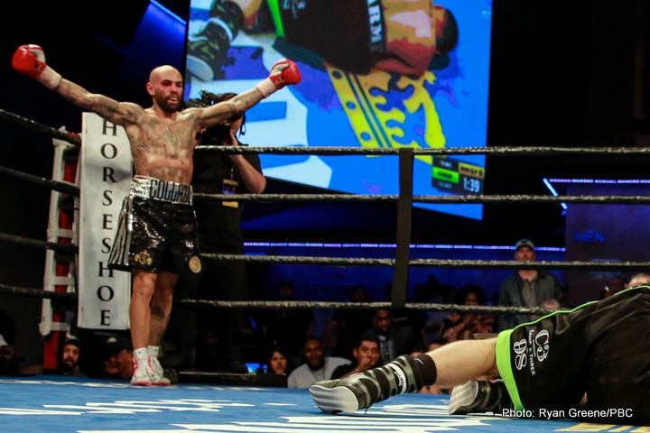 Luis Collazo KOs Sammy Vasquez!