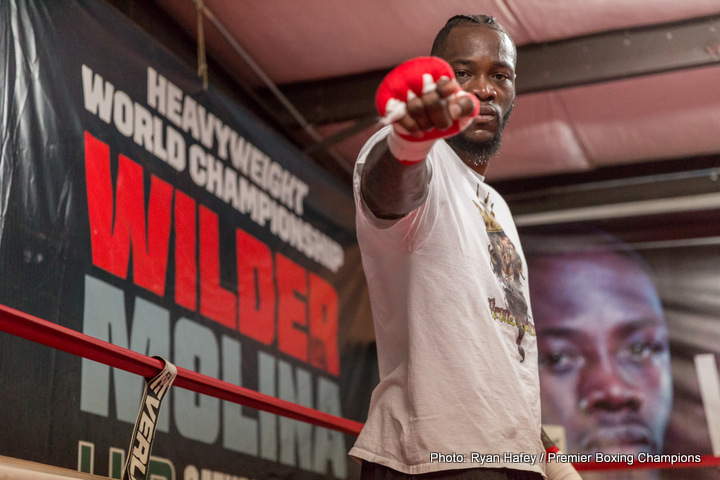 Washington: Wilder won't be able to hit me from outside