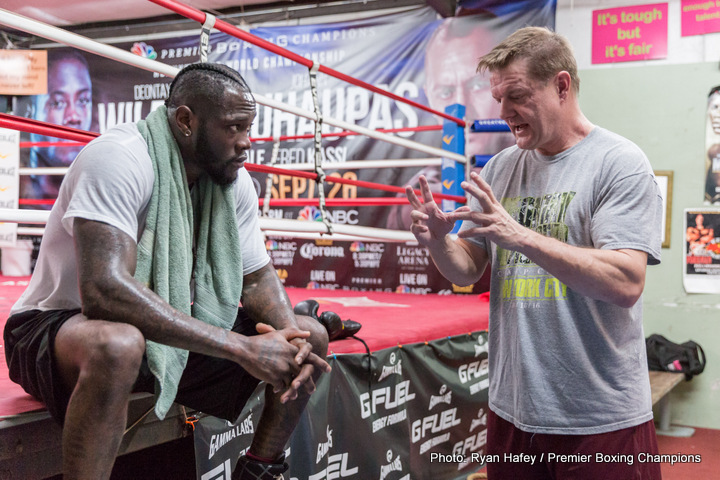 Wilder's trainer Jay Deas: this is the year