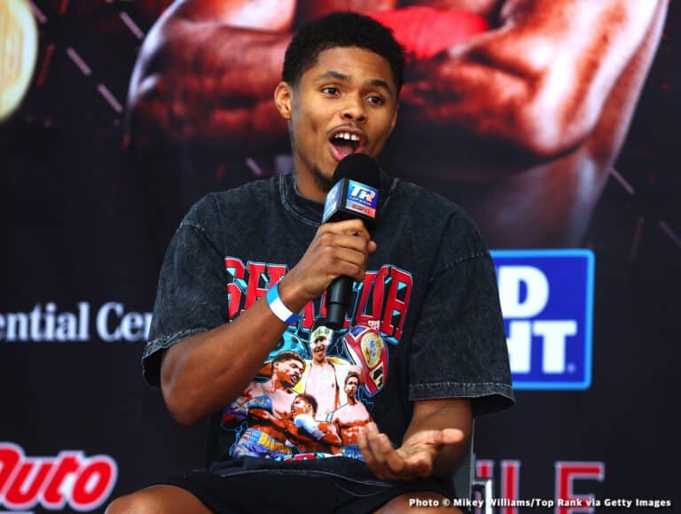 Shakur Stevenson Certain He'll Fight Devin Haney Down The Road