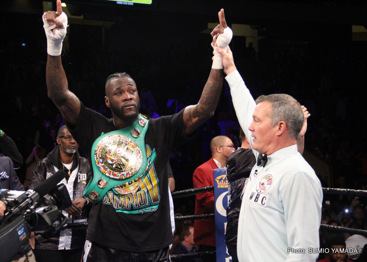 Wilder is back! Joseph Parker next for Deontay?