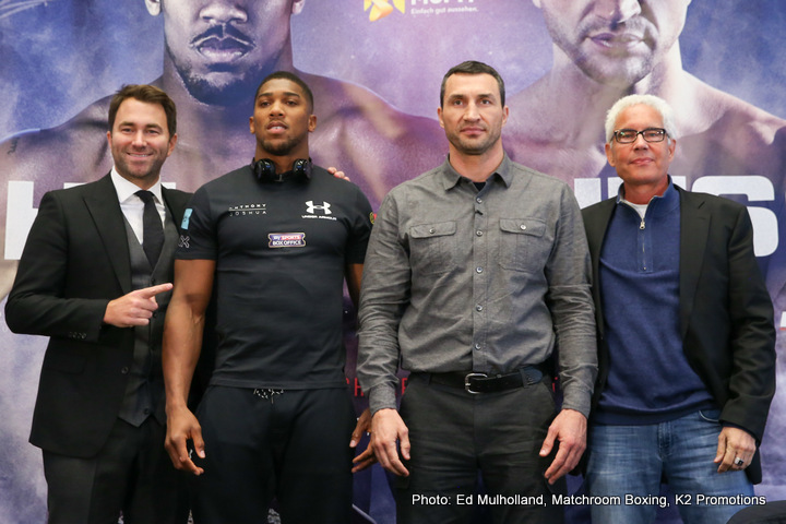 Wladimir Klitschko begins training camp for Joshua fight, has written his pre-fight prediction and sealed it in an envelope