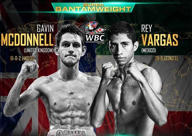 Results: Rey Vargas decisions Gavin McDonnell