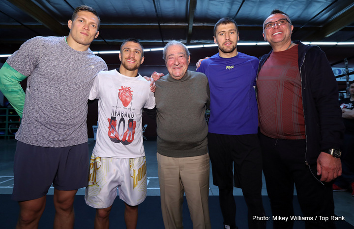 Lomachenko vs. Sosa and Gvozdyk vs. Gonzalez and Usyk vs. Hunter on Saturday