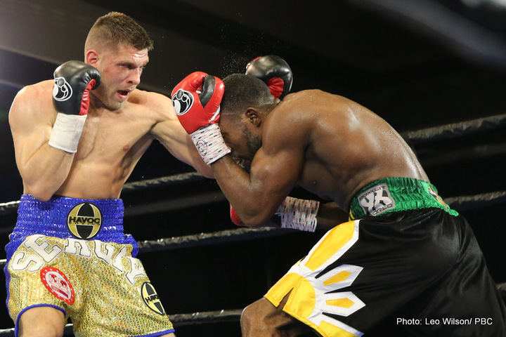 Results: Sergiy Derevyanchenko stops Kemahl Russell