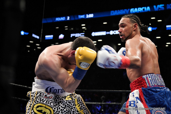 Keith Thurman vs. Danny Garcia ratings stats on CBS