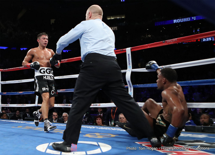Photo: Danny Jacobs comes oh, so close to beating Gennady Golovkin! Rematch? Danny Jacobs comes oh, so close to beating Gennady Golovkin! Rematch?