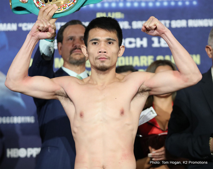 Results: Srisaket Sor Rungvisai blasts Young Gil Bae to defeat inside a round