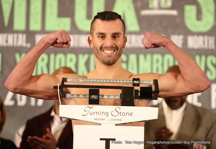 Billy Joe Saunders-David Lemieux looks on for December 16 in Canada