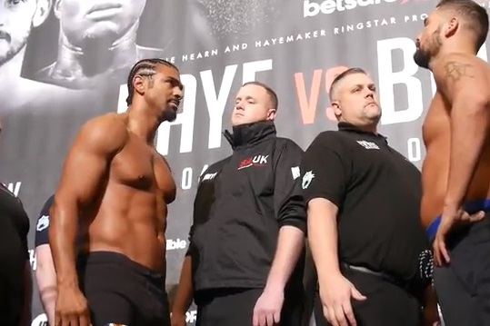 Hearn says the public “want to see” Bellew-Haye rematch, says Haye “needs it”