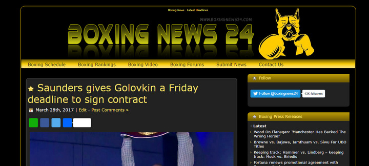 Sports News Boxing 40