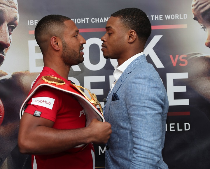 Kell Brook-Errol Spence promises to headline a stacked card in Sheffield on May 27