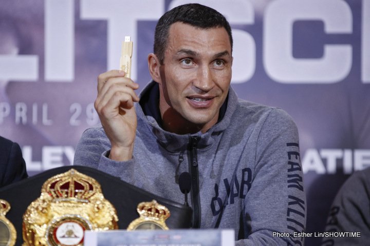 Deontay Wilder-Wladimir Klitschko? No Thanks