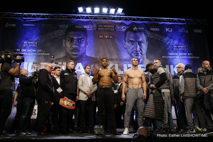 Photo: Wladimir Klitschko v Anthony Joshua: Keys to Victory, Four to Explore, Official Prediction Wladimir Klitschko v Anthony Joshua: Keys to Victory, Four to Explore, Official Prediction