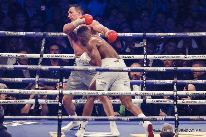 Anthony Joshua Knocks Out Wladimir Klitschko To Become Unified Heavyweight World Champion