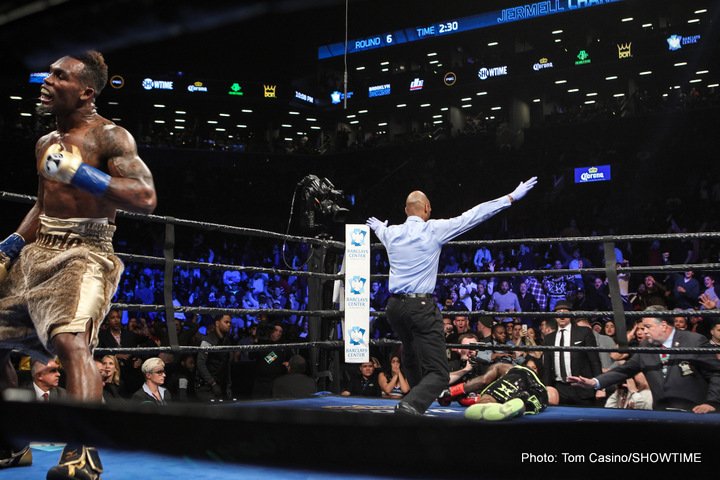 Results: Jermell Charlo KOs Charles Hatley