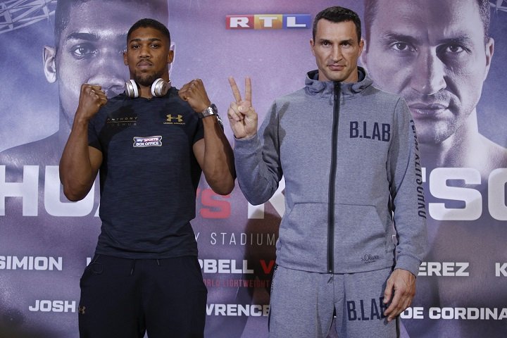 Joshua, Klitschko final press conference quotes, photos, videos