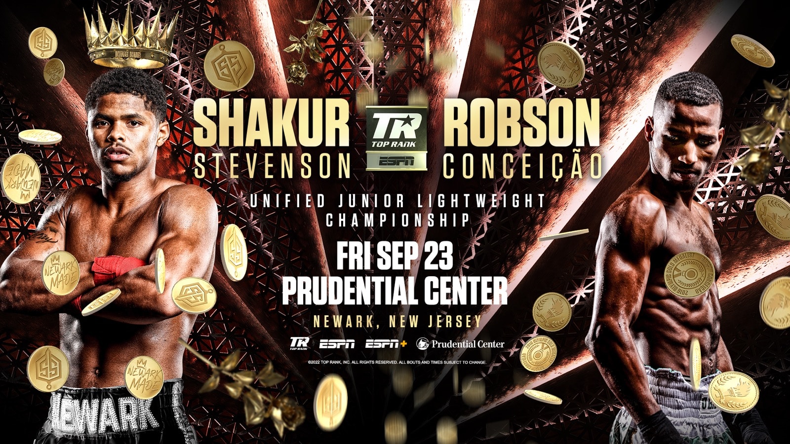 Robson Conceição, Shakur Stevenson boxing image / photo