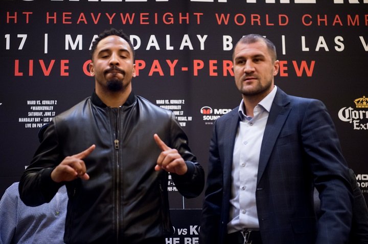 Ward-Kovalev - Oakland press conference quotes