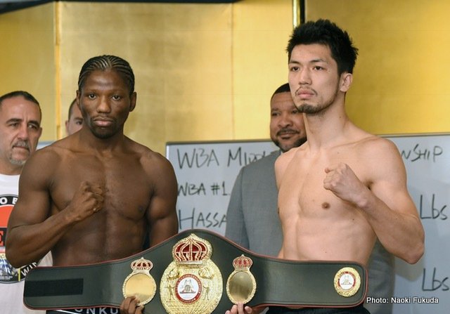 Ryota Murata stops Hassan N'Dam in seven, wins WBA middleweight belt