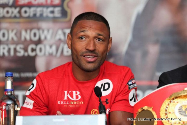 Kell Brook in action on 3/3 at 154