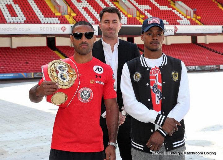 Eddie Hearn admits he was surprised Kell Brook agreed to face Rabchenko in “win, or your career's over” ring return