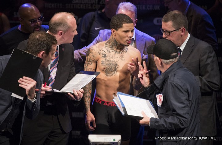 Gervonta Davis - Liam Walsh Weigh-In Results