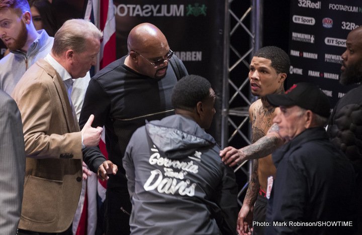 Gervonta Davis - Liam Walsh Weigh-In Results