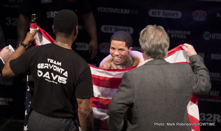 Gervonta Davis - Liam Walsh Weigh-In Results