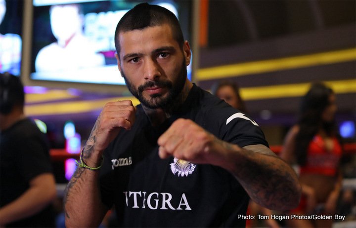 Matthysse-Kiram & Linares-Gesta on 1/27 Jorge Linares Lucas Matthysse Mercito