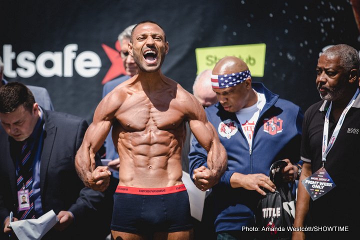 Brook-Spence, Groves-Chudinov Weigh-In Photos