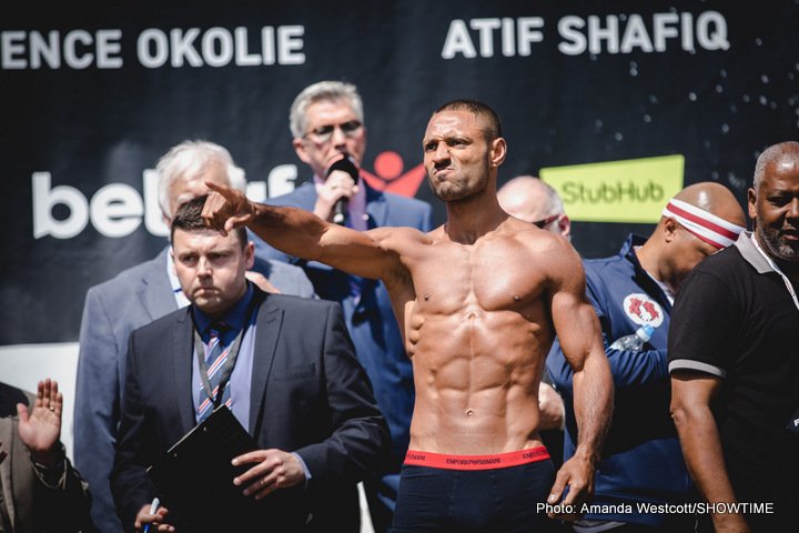 Brook-Spence, Groves-Chudinov Weigh-In Photos