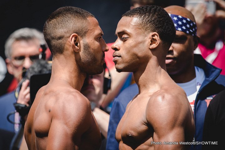 Brook-Spence, Groves-Chudinov Weigh-In Photos