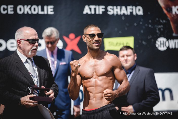 Brook-Spence, Groves-Chudinov Weigh-In Photos