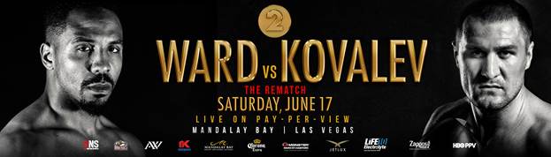 Ward vs. Kovalev II Undercard Updates