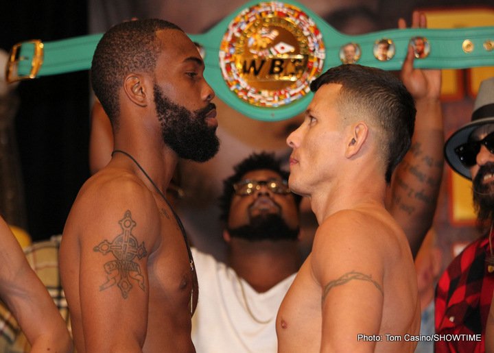 Gary Russell vs Oscar Escandon: Weigh-In Results