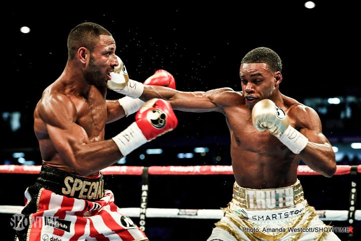 Errol Spence TKOs Kell Brook