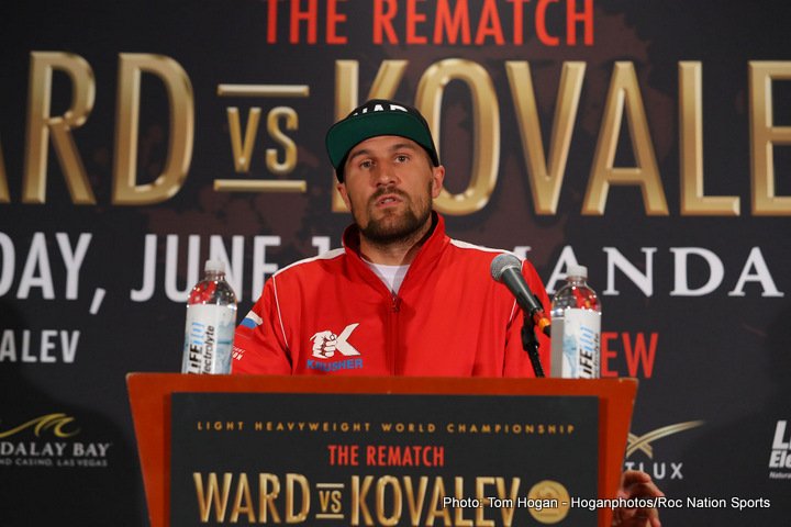An angry Sergey Kovalev storms out of presser; round-one to Andre Ward?